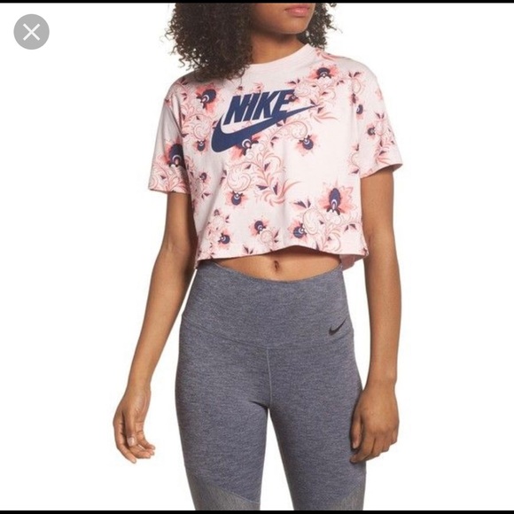 nike floral top